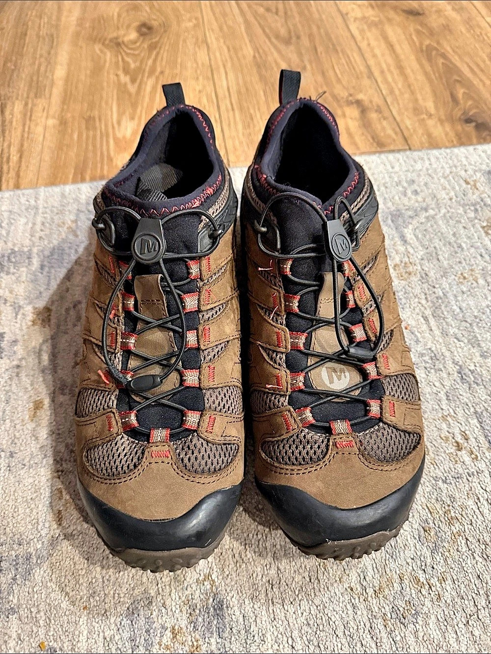Merrell Chameleon 3 Stretch Men's Brown & Black Hiking Boots